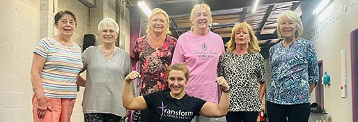 Ladies Over 60 - Fitness Sessions 4 Ladies Over 60 energy at Transform Ladies Fitness